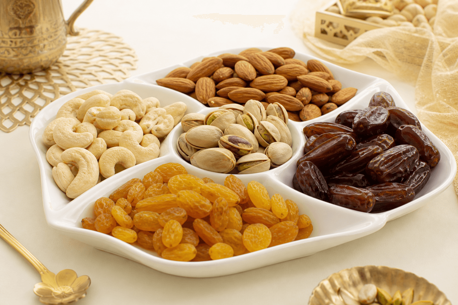 Mixed dry fruits and nuts